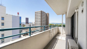 山形市木の実町、中古マンションのバルコニー画像です