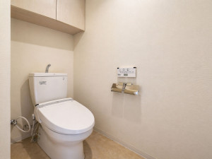 山形市高堂１丁目、中古マンションのトイレ画像です