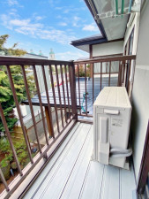 天童市鎌田本町２丁目、中古一戸建てのバルコニー画像です