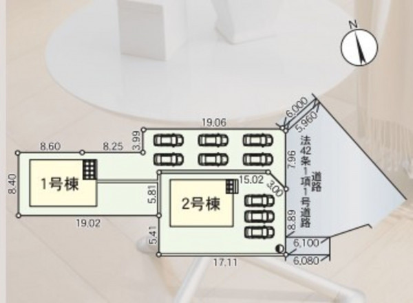 寒河江市若葉町、新築一戸建てのその他画像です