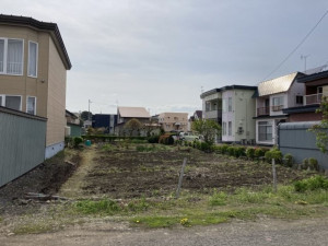 帯広市西十三条、土地の画像です