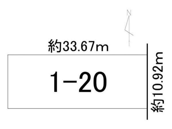 帯広市西十三条、土地の画像です