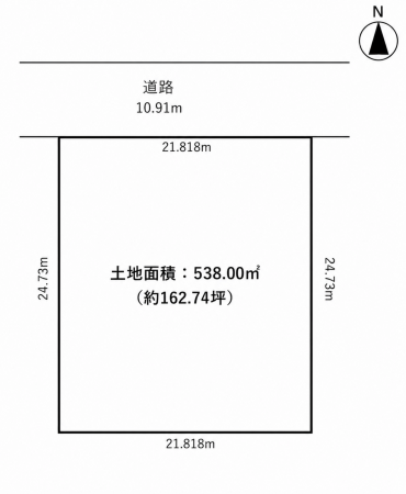 帯広市川西町、土地のその他画像です