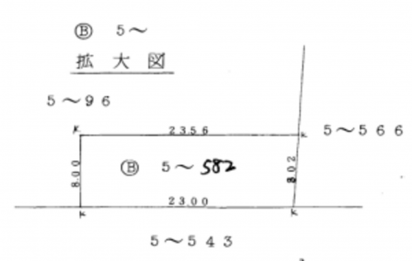 中川郡幕別町字豊岡、土地の画像です