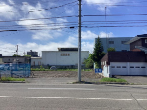 帯広市西七条、土地の画像です