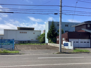 帯広市西七条、土地の画像です
