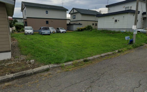 河西郡芽室町東三条、土地の間取り画像です