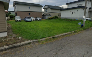 河西郡芽室町東三条、土地の画像です