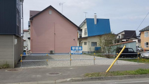 帯広市西十六条、土地の画像です
