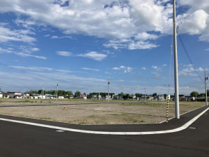帯広市大空町、土地の画像です