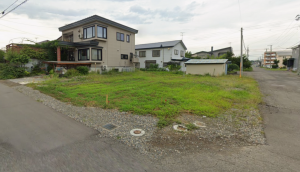 帯広市西十四条、土地の画像です