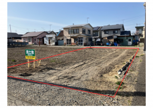 帯広市西十三条、土地の画像です