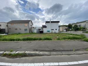 石狩市花川南、土地の画像です