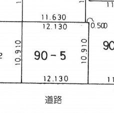 帯広市西十六条、土地の間取り画像です