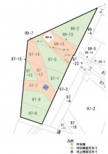 新得町、土地の間取り画像です
