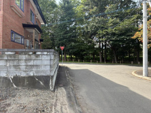 帯広市西二十三条、土地の画像です