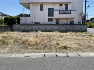 熊谷市拾六間、土地の画像です