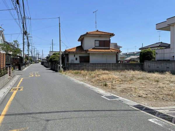 熊谷市拾六間、土地の画像です