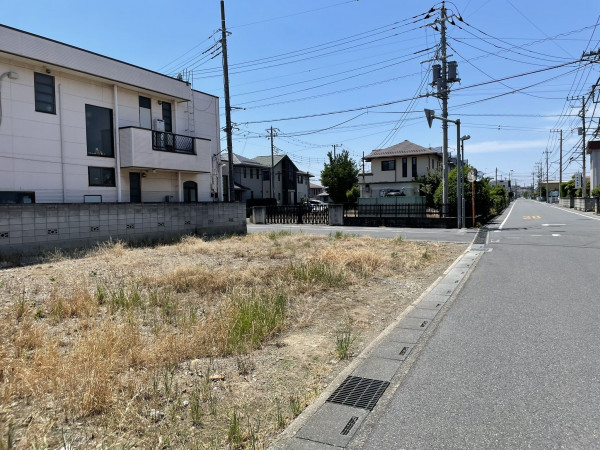 熊谷市拾六間、土地の画像です