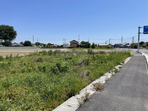 熊谷市永井太田、土地の画像です
