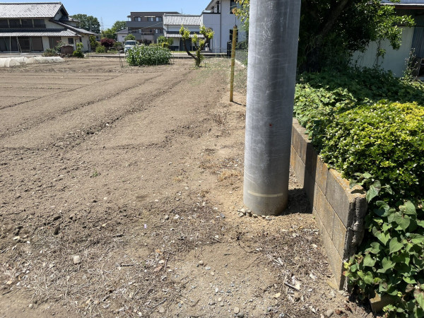 熊谷市西別府、土地の画像です