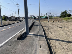熊谷市佐谷田、土地の画像です