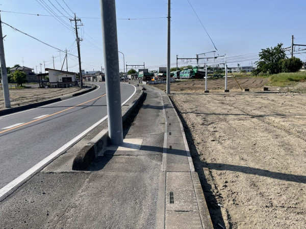 熊谷市佐谷田、土地の画像です