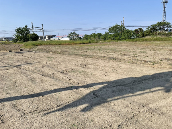熊谷市佐谷田、土地の画像です