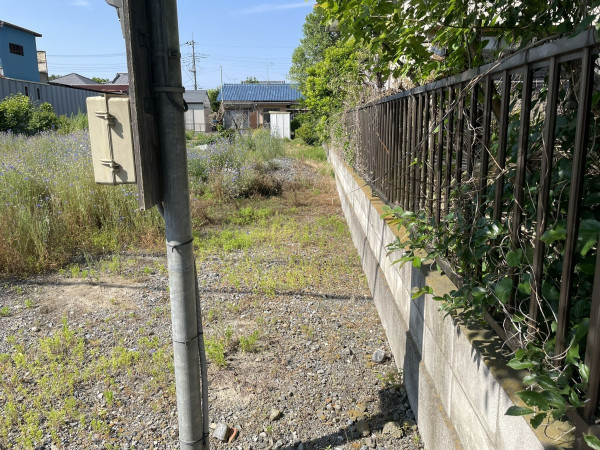 熊谷市肥塚、土地の画像です