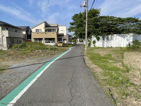 熊谷市中奈良、土地の画像です