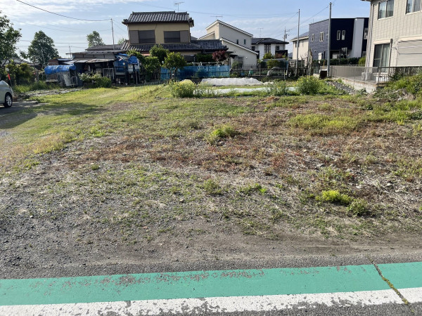 熊谷市中奈良、土地の画像です
