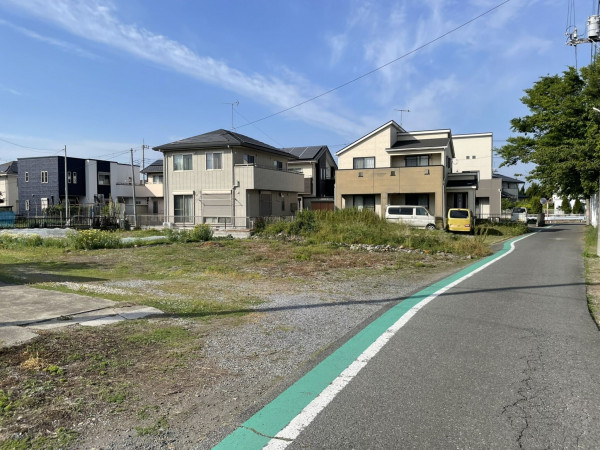熊谷市中奈良、土地の画像です
