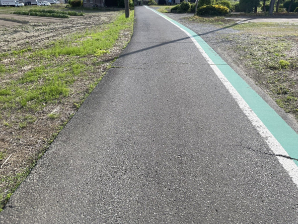 熊谷市中奈良、土地の画像です