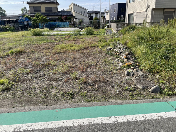 熊谷市中奈良、土地の画像です