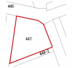 熊谷市久保島、土地の間取り画像です