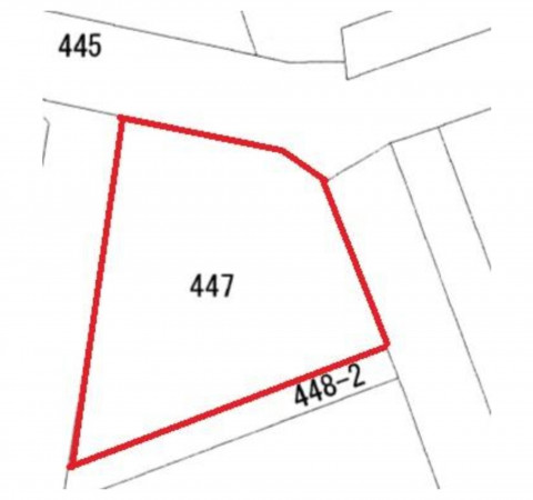熊谷市久保島、土地の間取り画像です