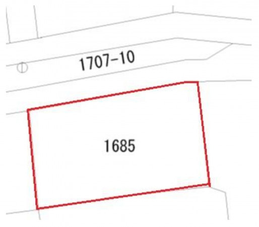 熊谷市久保島、土地の間取り画像です