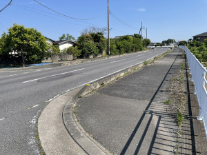熊谷市下川上、土地の画像です