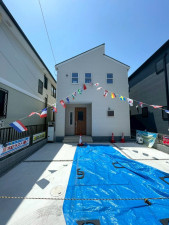 熊谷市宮本町、新築一戸建ての外観画像です