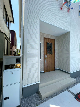 熊谷市宮本町、新築一戸建ての外観画像です