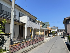 熊谷市広瀬、中古一戸建ての外観画像です