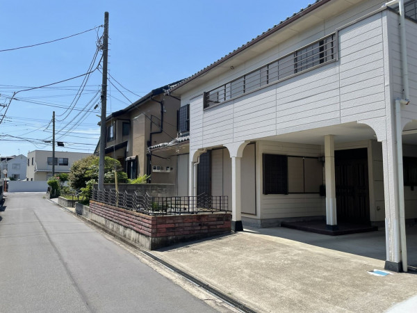 熊谷市広瀬、中古一戸建ての外観画像です