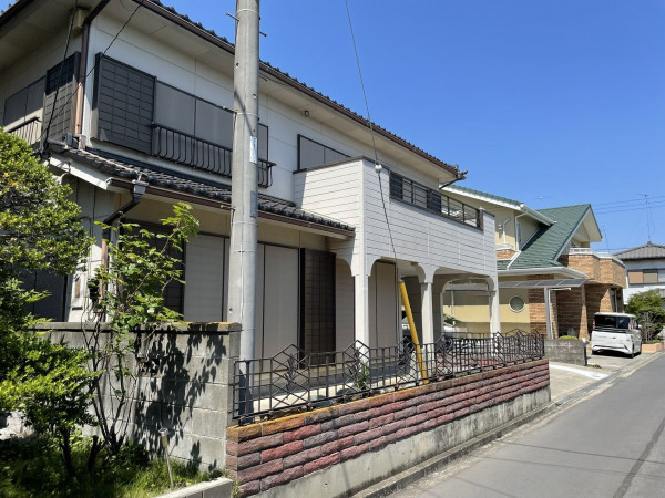 熊谷市広瀬、中古一戸建ての外観画像です
