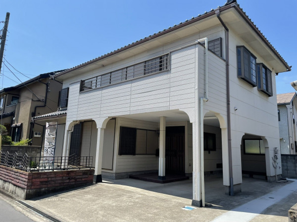 熊谷市広瀬、中古一戸建ての外観画像です
