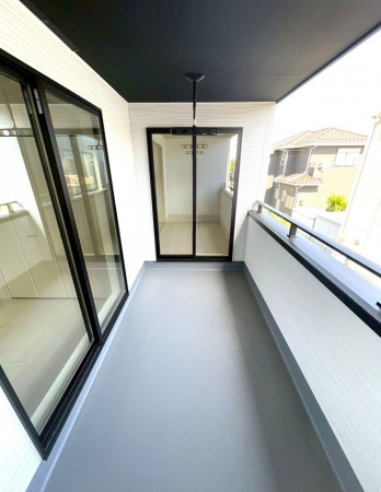 熊谷市上之、新築一戸建てのバルコニー画像です