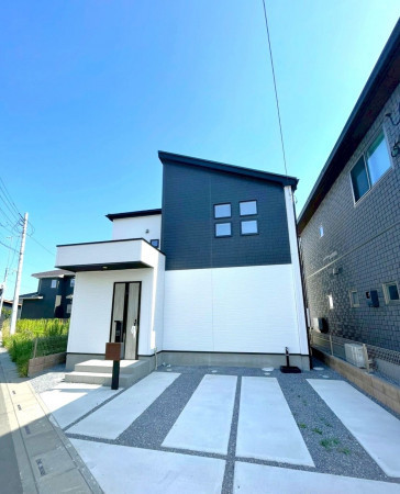熊谷市上之、新築一戸建ての外観画像です