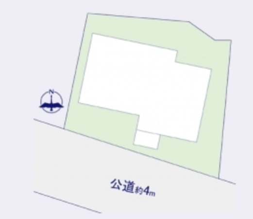 熊谷市本石、中古一戸建ての地図画像です