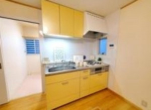 熊谷市妻沼、中古一戸建てのキッチン画像です