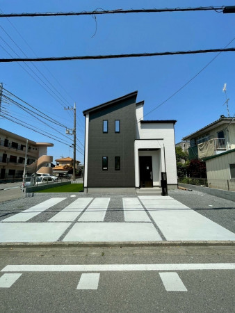 熊谷市肥塚、新築一戸建ての外観画像です
