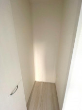 熊谷市箱田、新築一戸建ての収納画像です